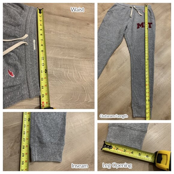 League MIT Massachusetts Institute of Technology Sweatpants Men's Medium Joggers - Picture 5 of 5